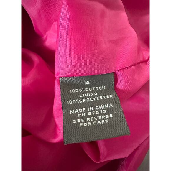 Taylor Sleeveless Sheath Shell Accent dress size 14 - Picture 4 of 4